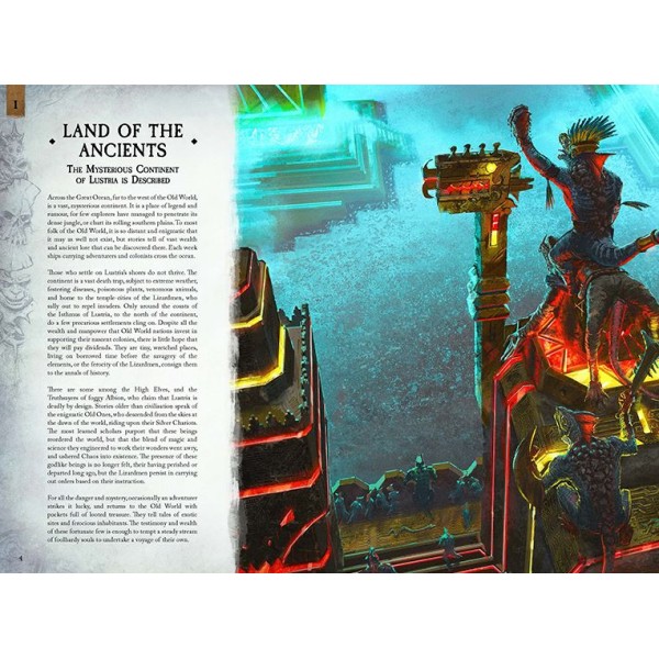 Warhammer Fantasy Roleplay - 4th Edition - Lustria