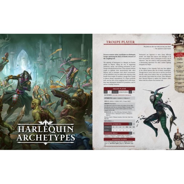 Wrath & Glory - Warhammer 40K RPG - Aeldari: Inheritance of Embers