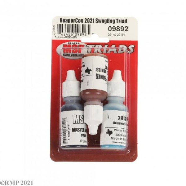 Reaper Master Series Triads: MSP Core Colors: ReaperCon 2021 SwagBox Triad