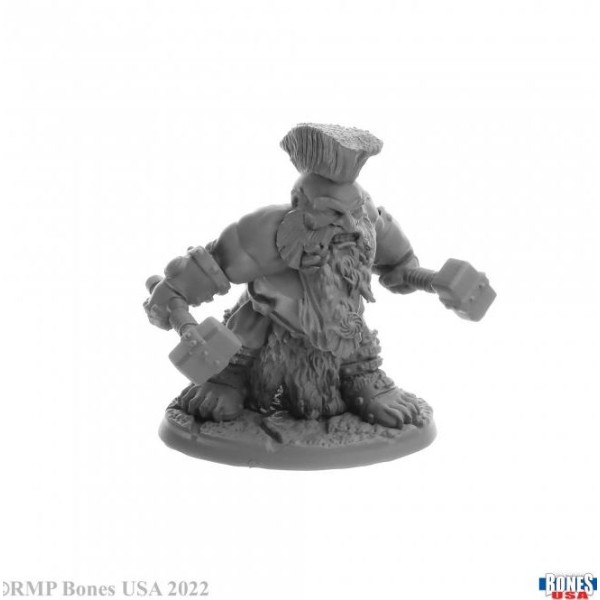Reaper - Bones USA - Dorn Ironspike, Dwarf Warrior 