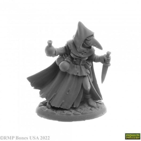 Reaper Dungeon Dwellers (Bones USA Plastic) - Sister Hazel, Plague Doctor