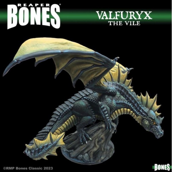 Reaper - Bones - Valfuryx the Vile - Bones Classic Deluxe Dragon Boxed Set