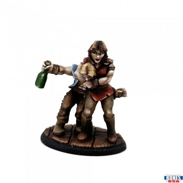 Reaper - Bones USA - Townsfolk: Bouncer and Rowdy Patron 