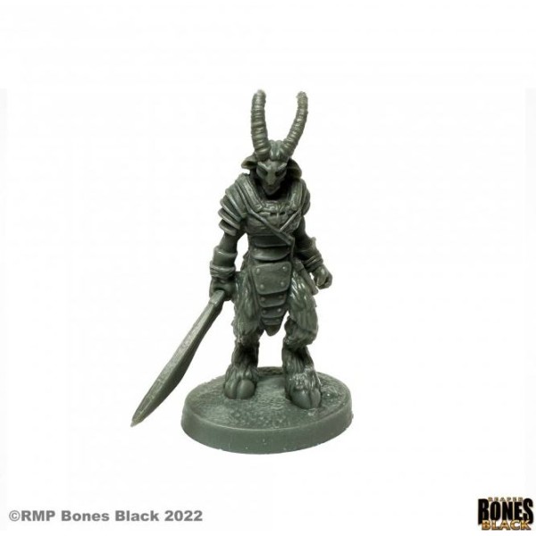 Reaper Bones Black - Satyr Warrior 