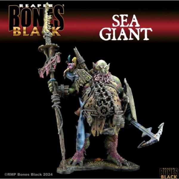 Reaper Bones Black - Sea Giant - Bones Black Deluxe Boxed Set