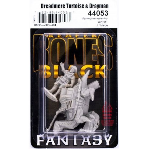 Reaper Bones Black - Dreadmere Tortoise & Drayman