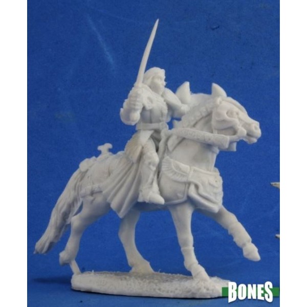 Reaper - Bones - Sir Daniel, Mounted Crusader