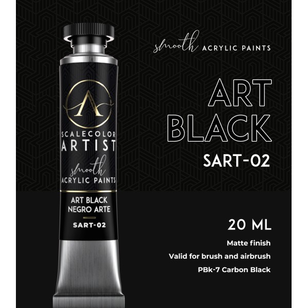 Scale75 - Scalecolour Artist - Art Black 20ml Scale75 - Scalecolour Artist - Art Black 20ml