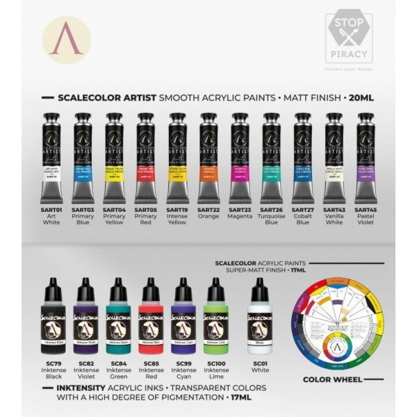 Clearance - Scale75 - Color Theory Paint Set (Banshee)