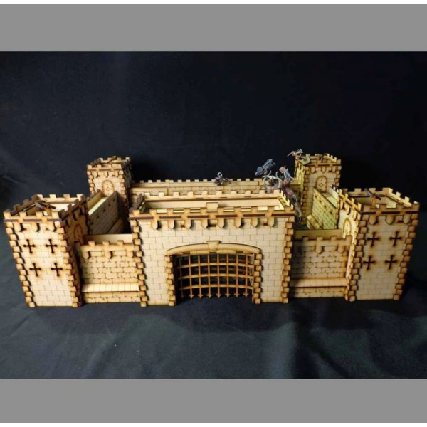 TTCombat - MDF Terrain - Savage Domain - Castle Set 