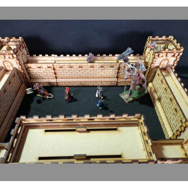 TTCombat - MDF Terrain - Savage Domain - Castle Set 