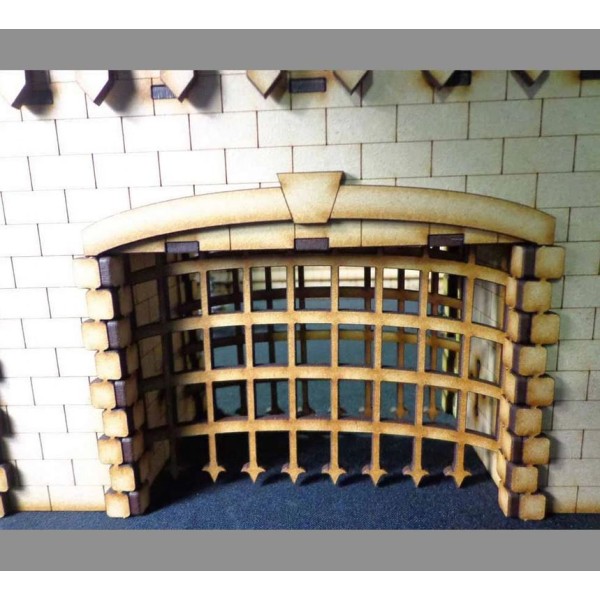 TTCombat - MDF Terrain - Savage Domain - Castle Set 