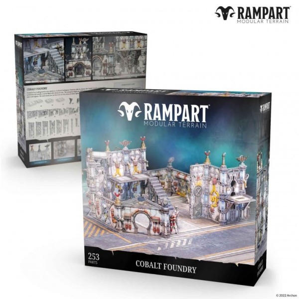 Archon Studios - Rampart Terrain - Cobalt Foundry