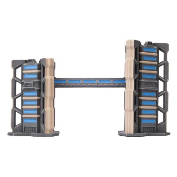 GF9 - Battlefield in a Box - Hextech Terrain - TRINITY CITY: Binary Tower (6mm scale)