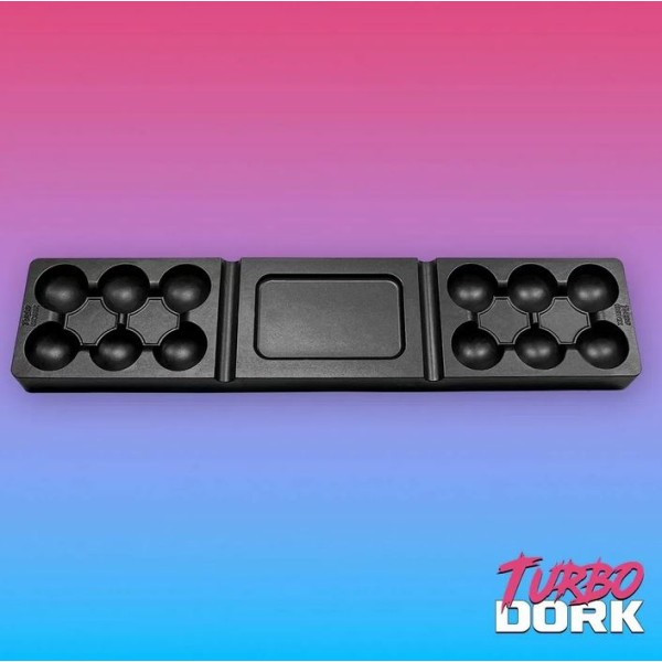 Turbo Dork - Non-Stick Silicone Dry Palette - Large Black