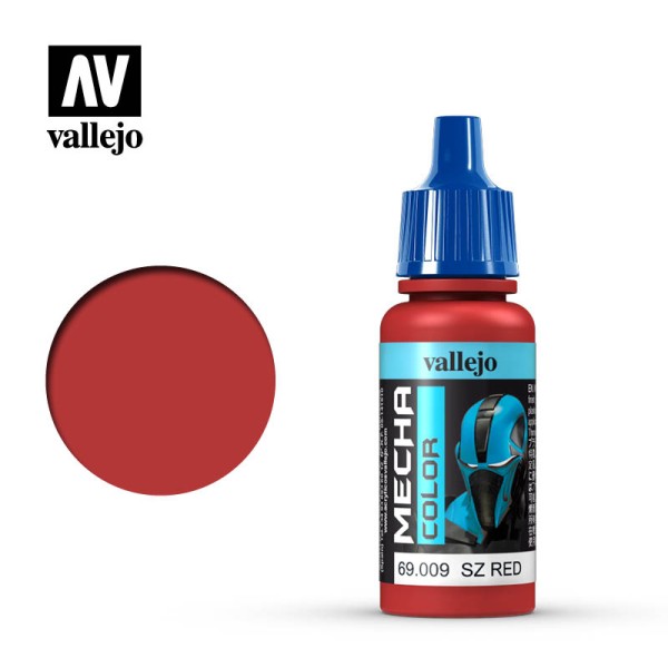 Vallejo - Mecha Color Airbrush Paints - SZ Red Vallejo - Mecha Color Airbrush Paints - SZ Red
