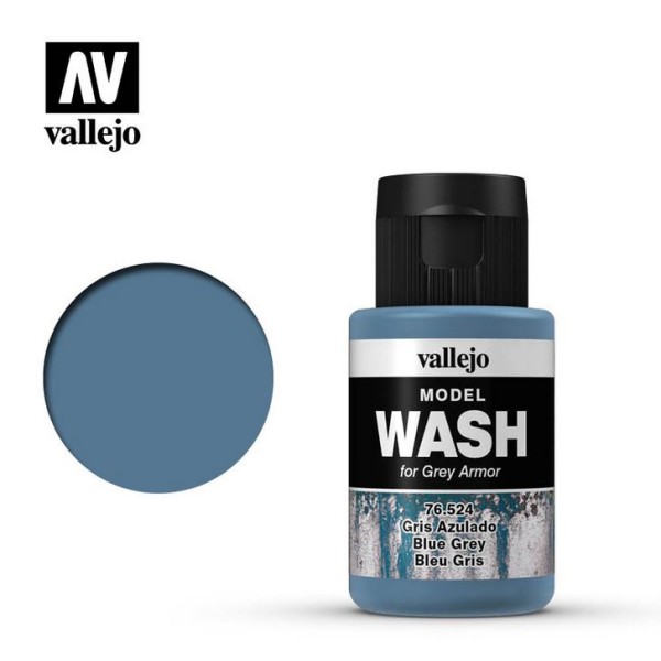 Clearance - Vallejo - Model Wash - Blue Grey