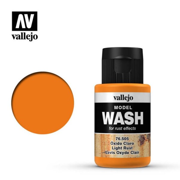 Clearance - Vallejo - Model Wash - Light Rust