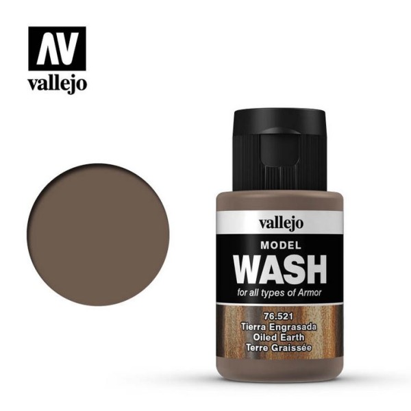 Clearance - Vallejo - Model Wash - Oiled Earth