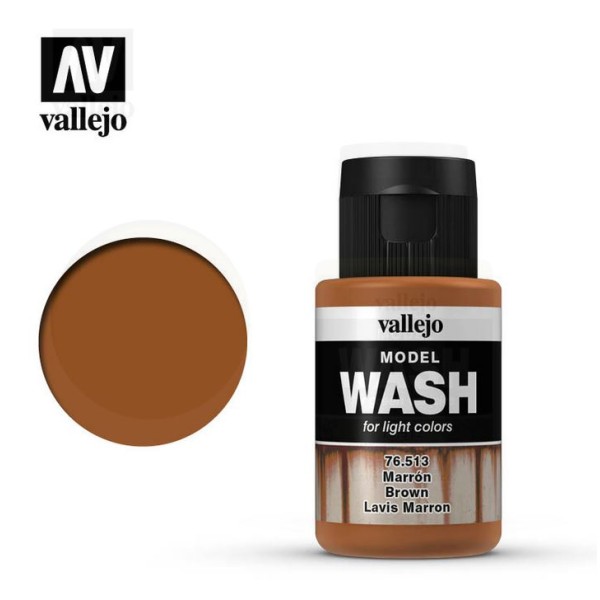 Clearance - Vallejo - Model Wash - Brown