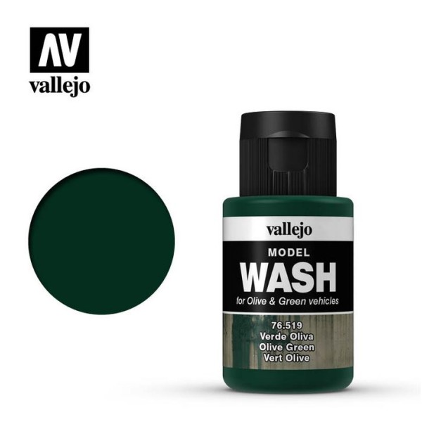 Clearance - Vallejo - Model Wash - Olive Green
