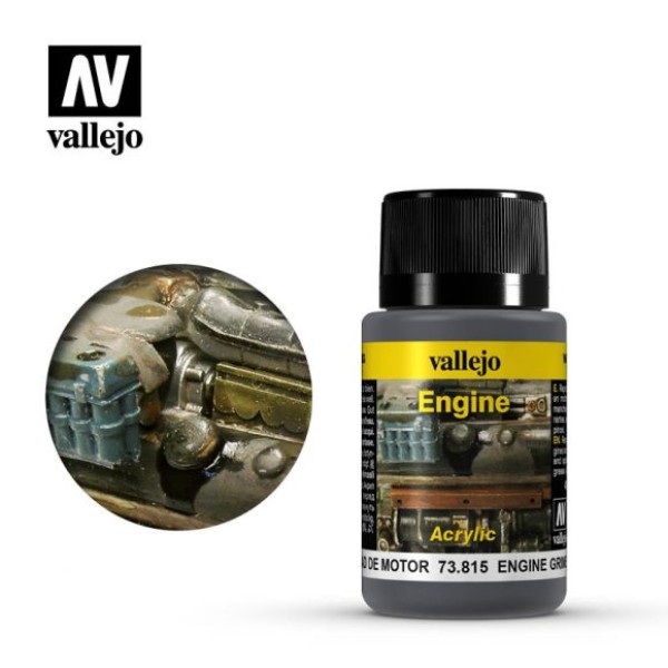 Clearance - Vallejo - Weathering Effects - Engine Grime 40ml Clearance - Vallejo - Weathering Effects - Engine Grime 40ml