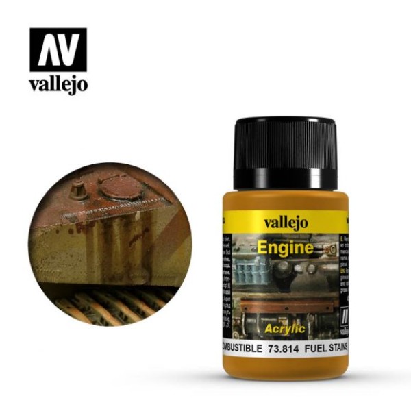 Clearance - Vallejo - Weathering Effects - Fuel Stains 40ml Clearance - Vallejo - Weathering Effects - Fuel Stains 40ml