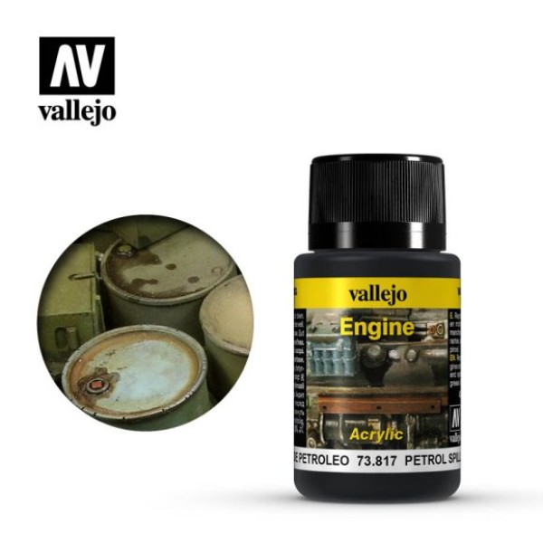 Clearance - Vallejo - Weathering Effects - Petrol Spills 40ml Clearance - Vallejo - Weathering Effects - Petrol Spills 40ml