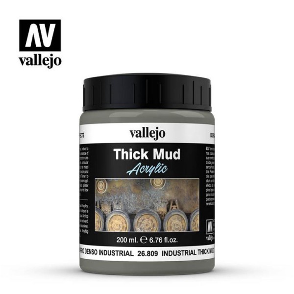 Clearance - Vallejo - Diorama Effects: Industrial Mud - 200ml