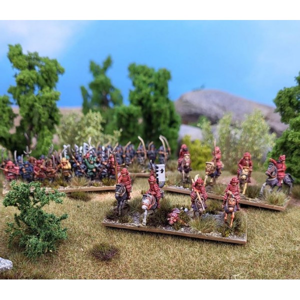 Wargames Atlantic - Grand Battle 10mm Scale - Samurai Army (224 Figures)