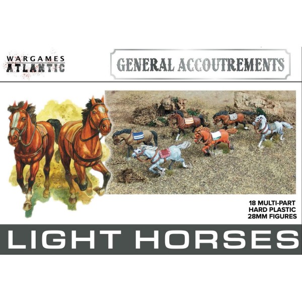 Wargames Atlantic - General Accoutrements - Light Horses (18)