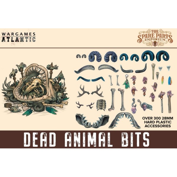 Wargames Atlantic - The Spare Parts Emporium - Dead Animal Bits (300)