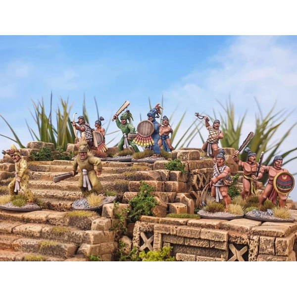 Wargames Atlantic - Renaissance - Aztec Warriors