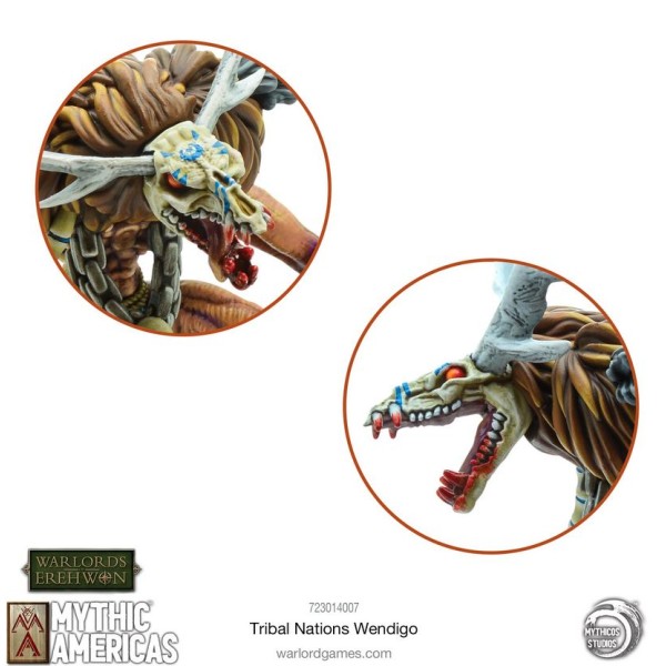 Warlords of Erehwon - Mythic Americas - Tribal Nations - Wendigo 