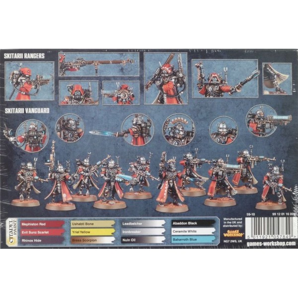 Warhammer 40K - Adeptus Mechanicus - Skitarii Rangers / Vanguard