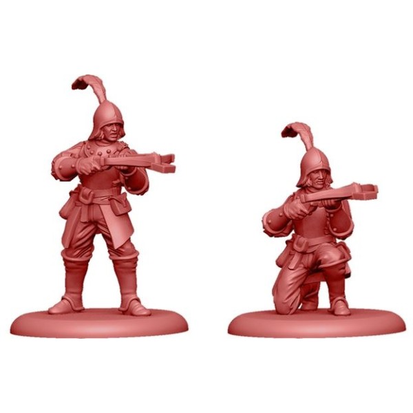 A Song of Ice and Fire - Tabletop Miniatures Game - Lannister Crossbowmen A Song of Ice and Fire - Tabletop Miniatures Game - Lannister Crossbowmen