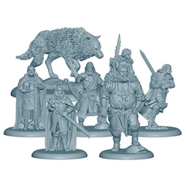 A Song of Ice and Fire - Tabletop Miniatures Game - Stark Heroes 1 A Song of Ice and Fire - Tabletop Miniatures Game - Stark Heroes 1