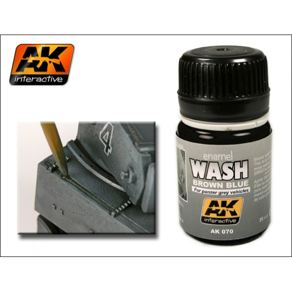 AK Interactive - Washes & Auxiliaries: Wash for Panzer Grey AK Interactive - Washes & Auxiliaries: Wash for Panzer Grey