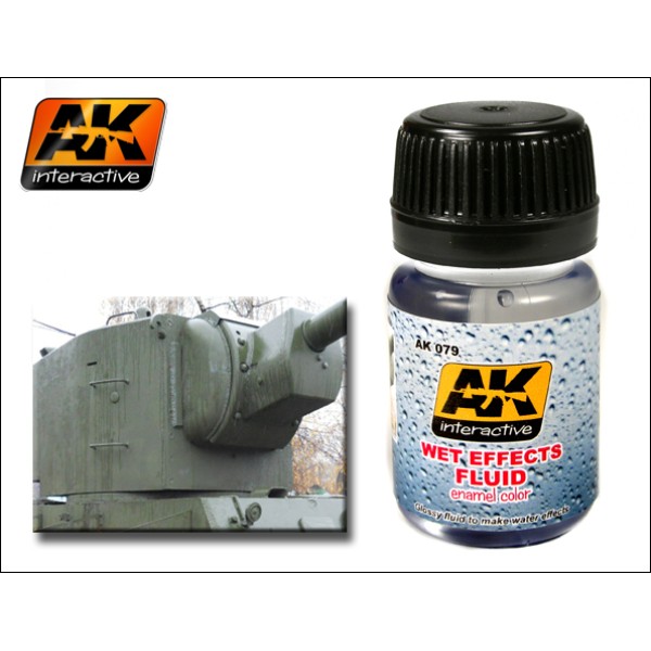 AK Interactive - Washes & Auxiliaries: Wet Effects Fluid AK Interactive - Washes & Auxiliaries: Wet Effects Fluid