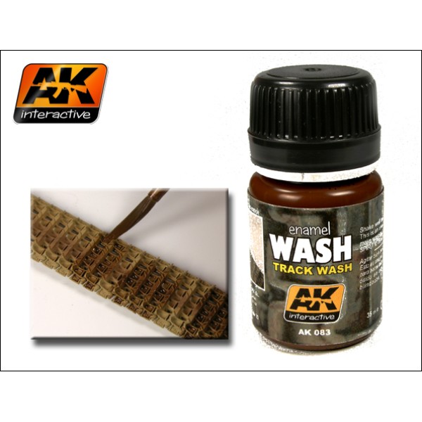 AK Interactive - Washes & Auxiliaries: Track Wash AK Interactive - Washes & Auxiliaries: Track Wash