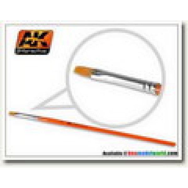 AK Interactive - Flat Brush 4 Synthetic