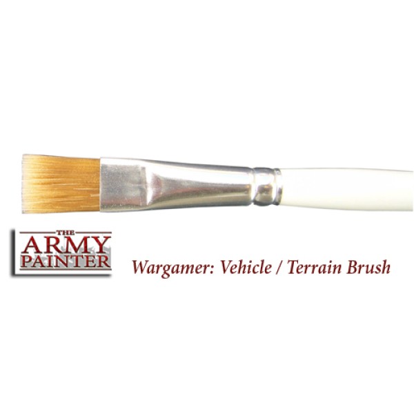 Clearance - The Army Painter - Wargamer Brush: Vehicle and Terrain