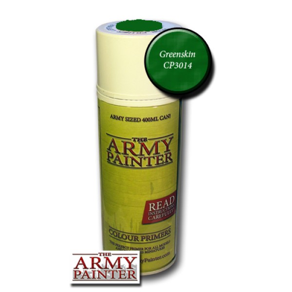 Clearance - The Army Painter - Colour Primer: Greenskin (In Store Only)