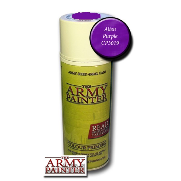 Clearance - The Army Painter - Colour Primer: Alien Purple (In Store only)