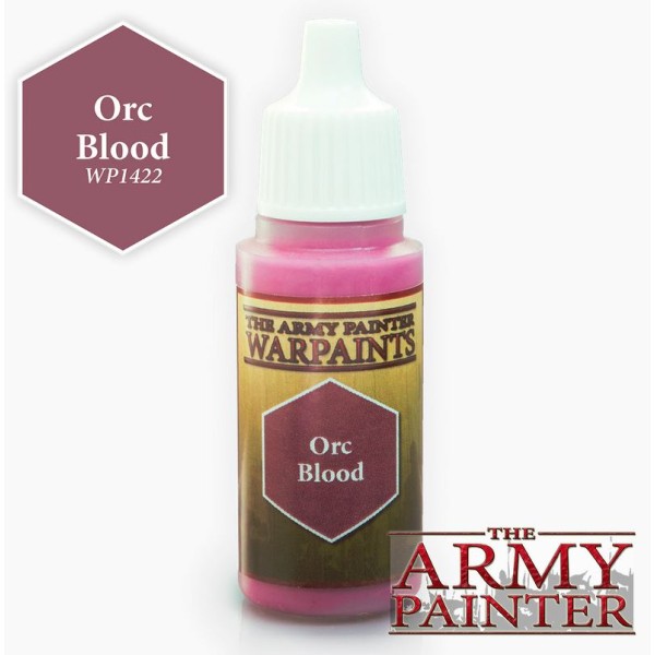 Clearance - The Army Painter - Warpaints - Orc Blood Clearance - The Army Painter - Warpaints - Orc Blood
