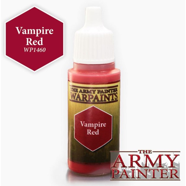 Clearance - The Army Painter - Warpaints - Vampire Red Clearance - The Army Painter - Warpaints - Vampire Red