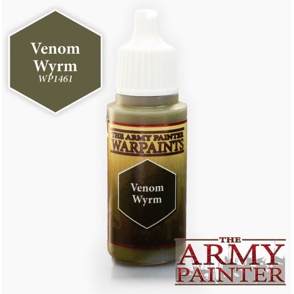 Clearance - The Army Painter - Warpaints - Venom Wyrm Clearance - The Army Painter - Warpaints - Venom Wyrm