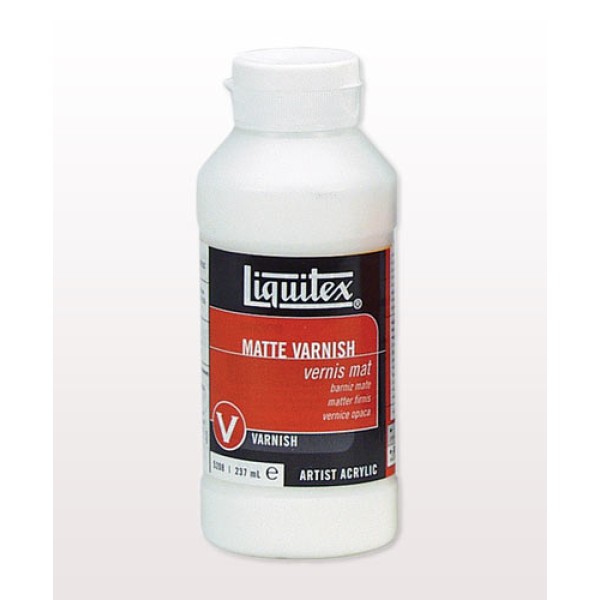 Clearance - Liquitex Mediums - Matte Varnish - 237ml