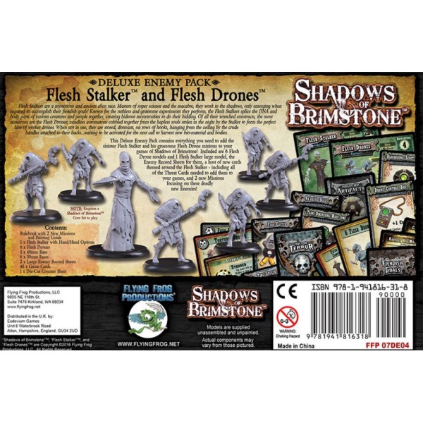 Shadows of Brimstone - Flesh Stalker and Drones - Deluxe Enemy Pack Shadows of Brimstone - Flesh Stalker and Drones - Deluxe Enemy Pack