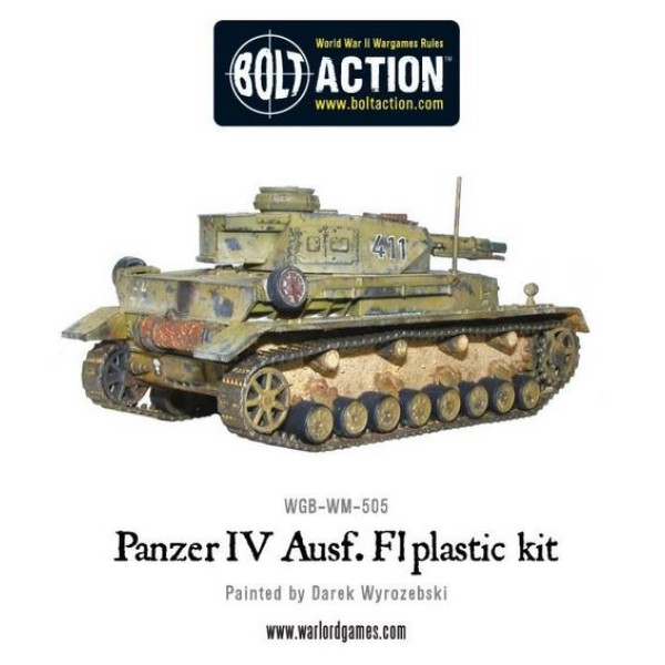 Bolt Action - Germany - Panzer IV Ausf. F1/G/H medium tank (plastic)